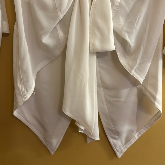 Byron Lars Backless Bow Blouse 10 - Picture 11 of 13